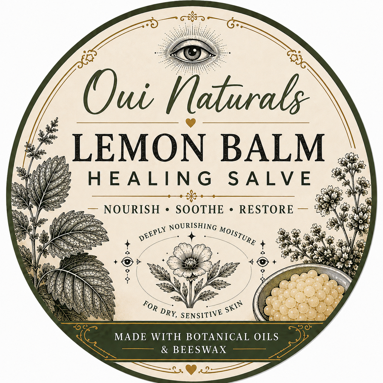 Lemon Balm Healing Salve